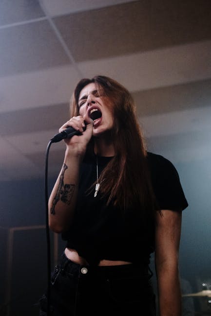 Live performance on stage